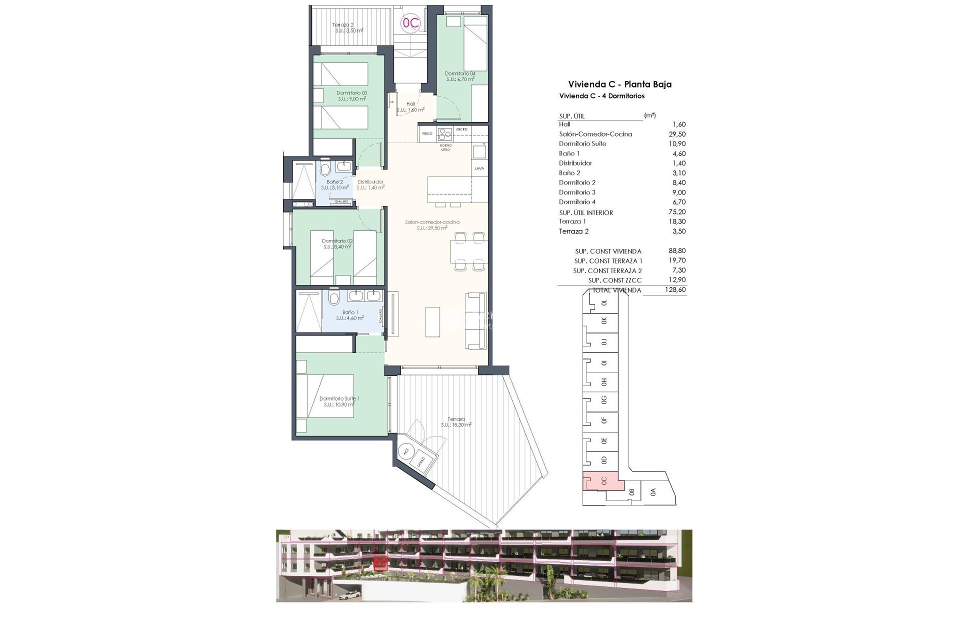 Nieuwbouw Woningen - Appartement / flat -
Benijofar - Pueblo