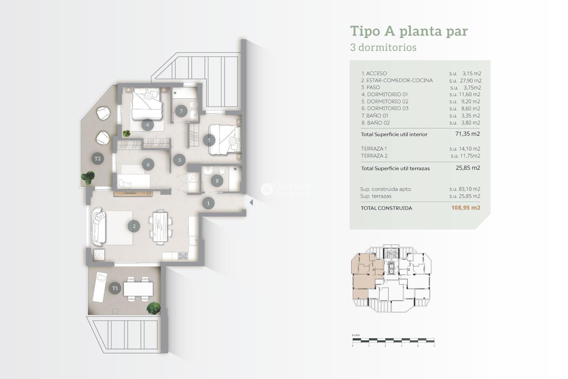 Nieuwbouw Woningen - Appartement / flat -
Calpe - Playa Cantal Roig