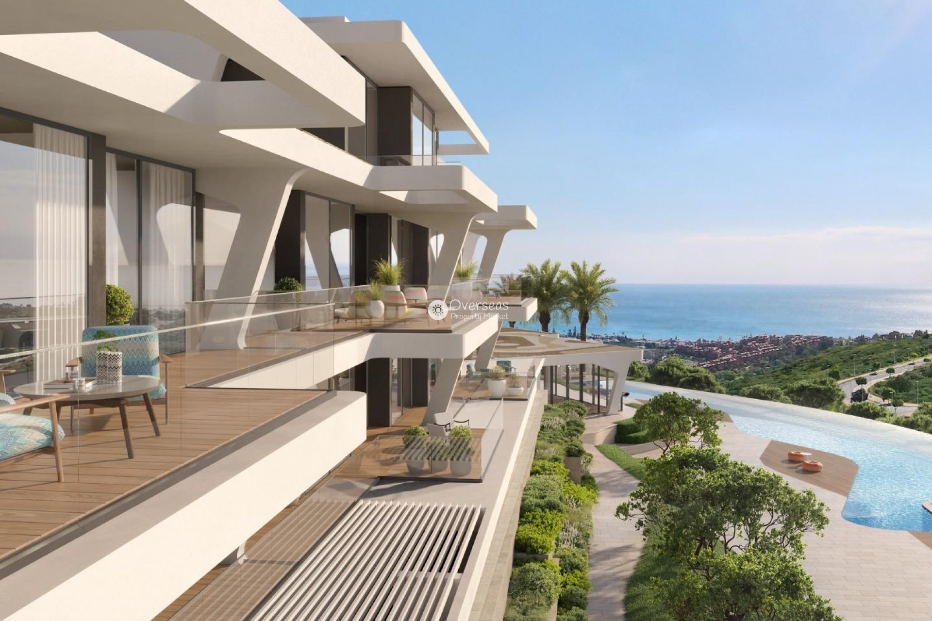 Nieuwbouw Woningen - Appartement / flat -
Casares - Finca Cortesín
