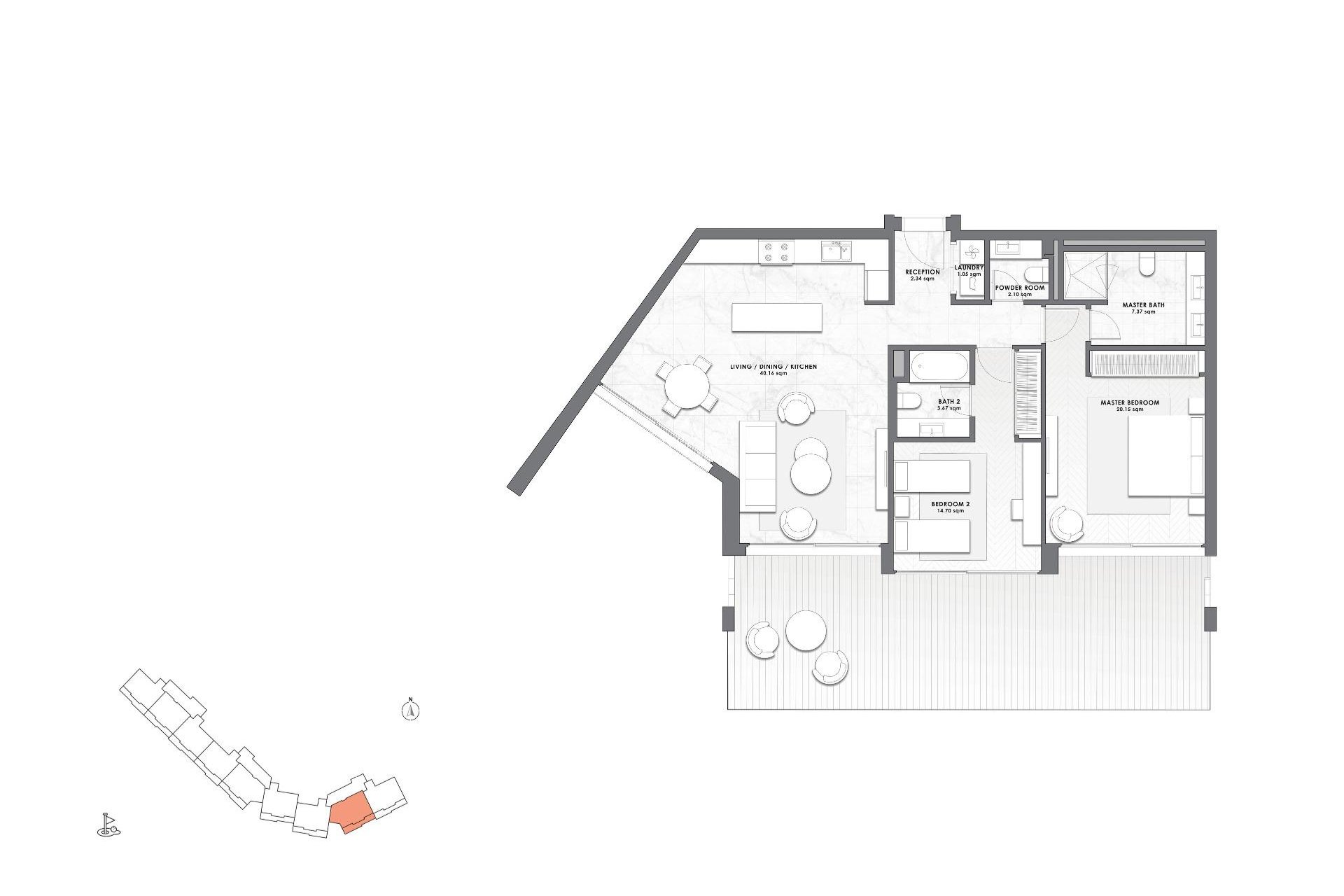 Nieuwbouw Woningen - Appartement / flat -
Casares - Finca Cortesín