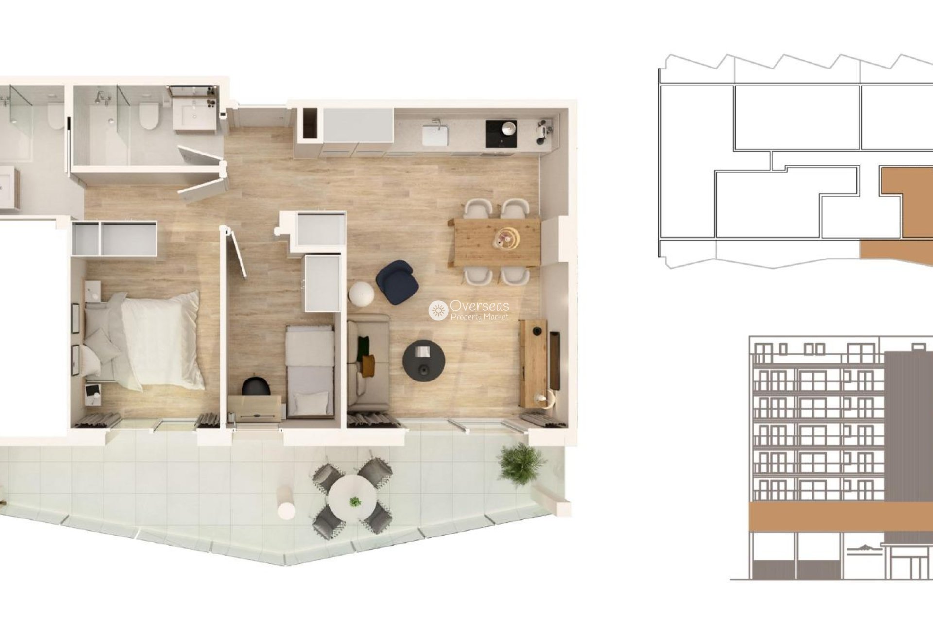 Nieuwbouw Woningen - Appartement / flat -
Moncofa