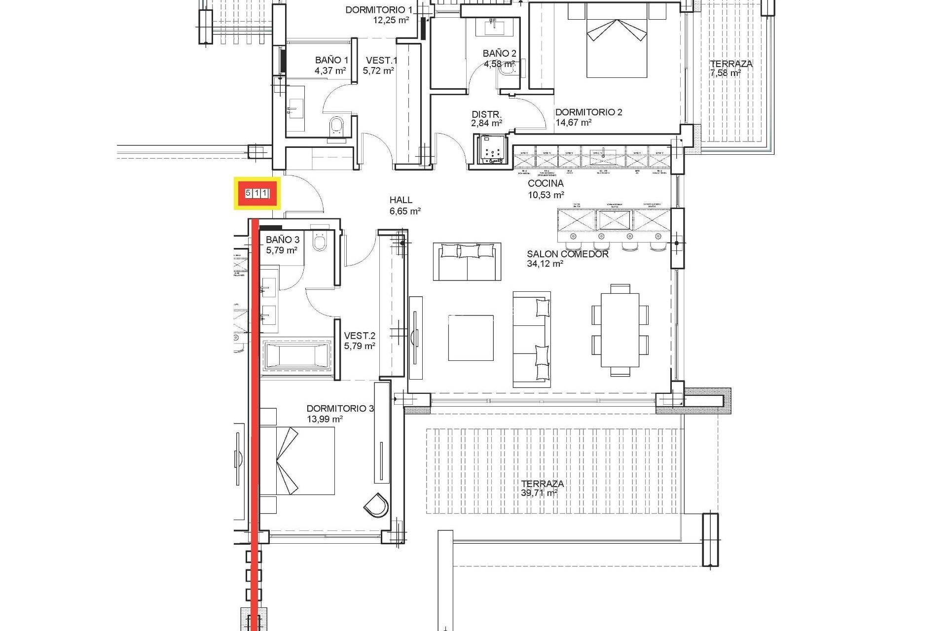 Nieuwbouw Woningen - Appartement / flat -
Ojen