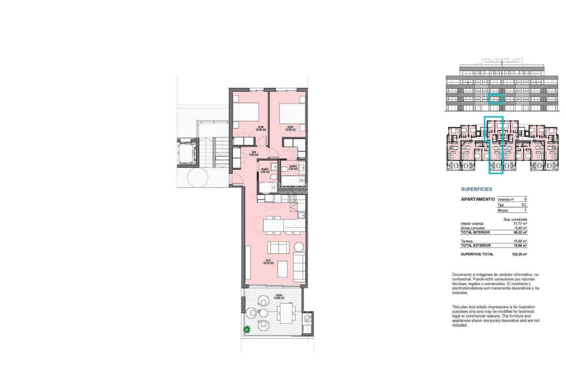 Nieuwbouw Woningen - Appartement / flat -
Torre Pacheco - Santa Rosalia Lake And Life Resort