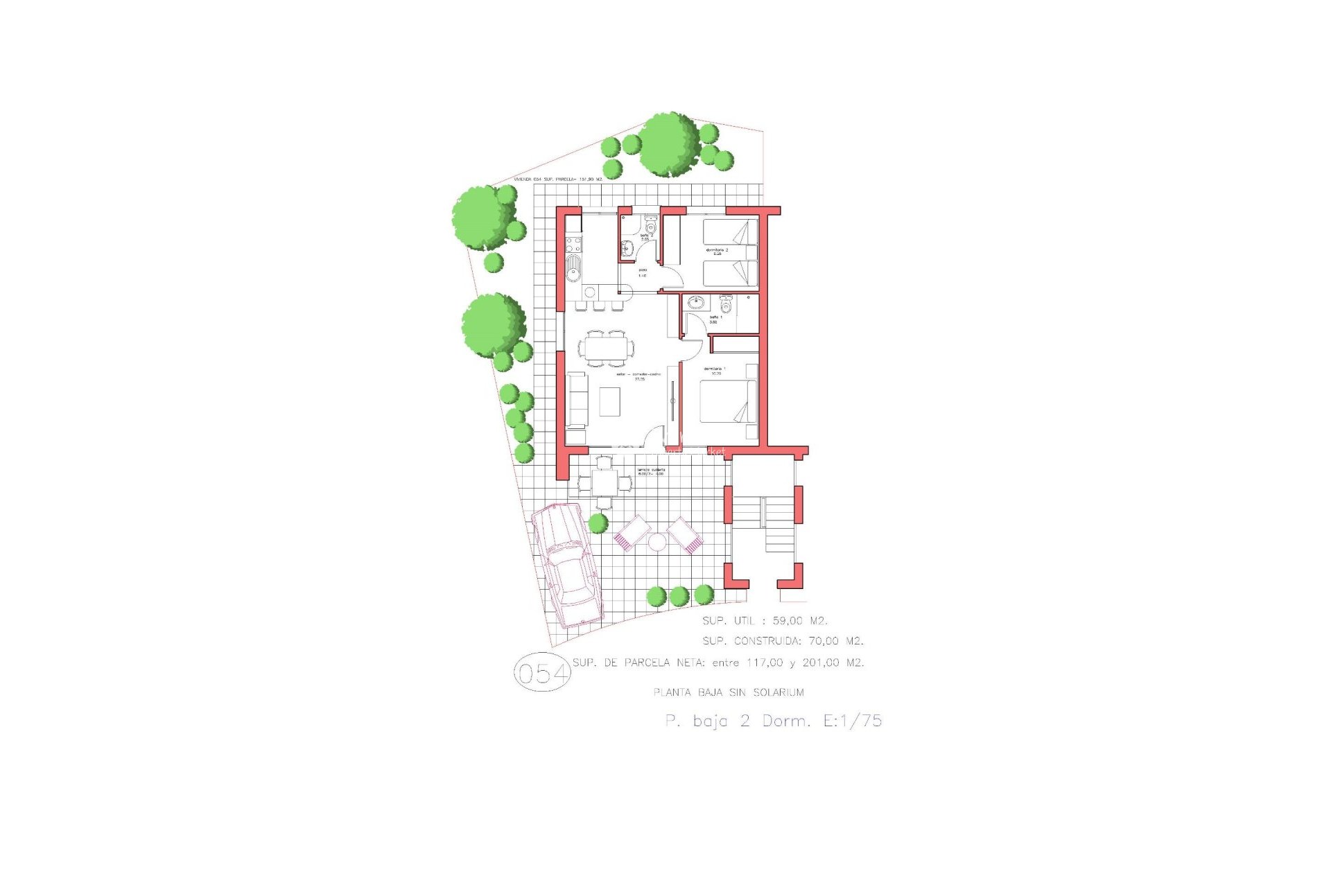 Nieuwbouw Woningen - Bungalow -
Fuente Alamo - La Pinilla