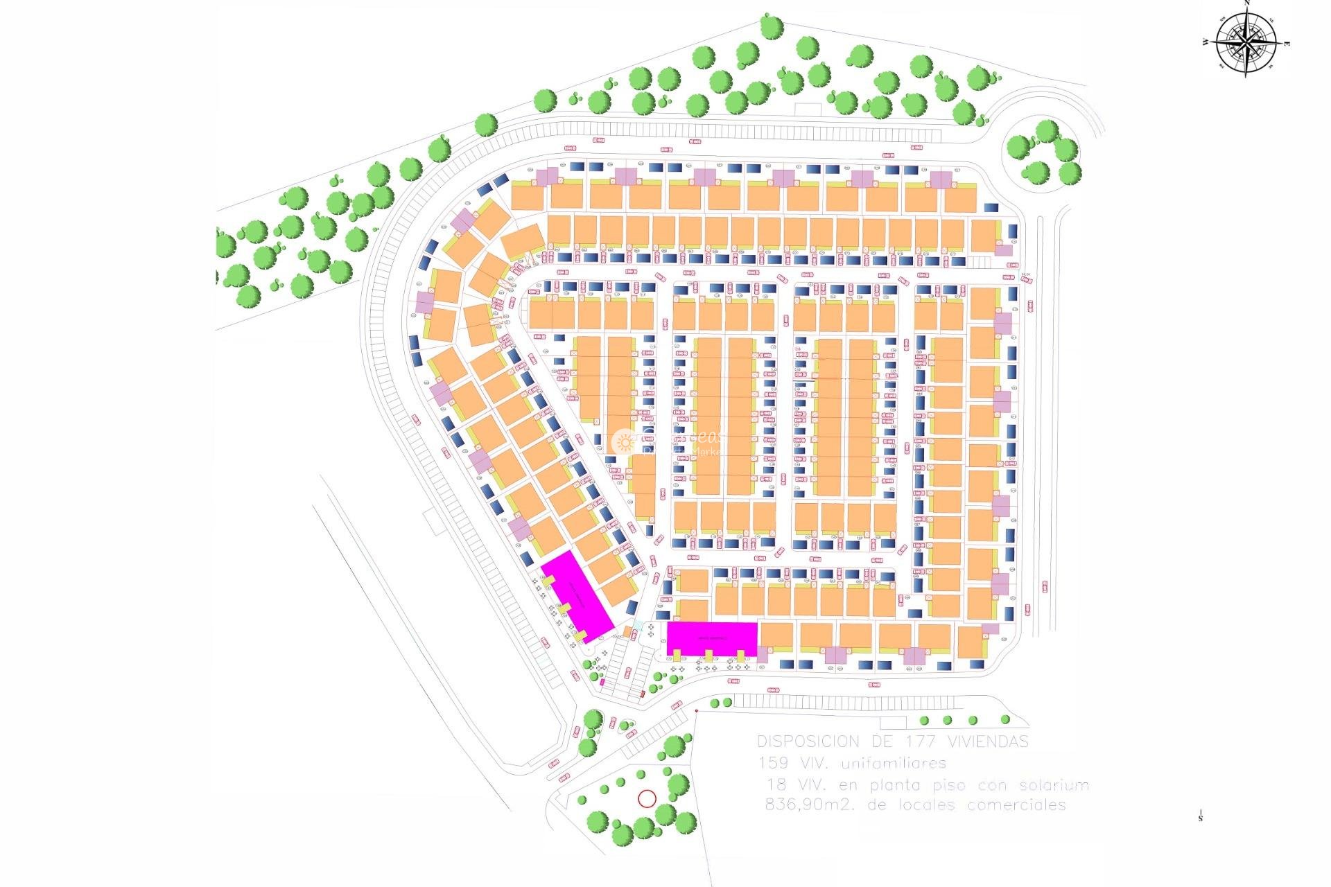 Nieuwbouw Woningen - Bungalow -
Fuente Alamo - La Pinilla