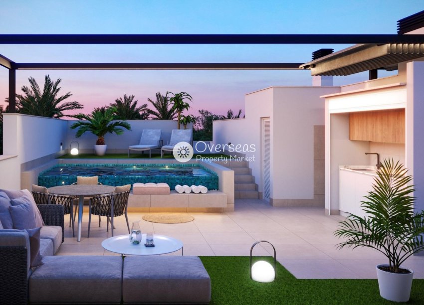 Nieuwbouw Woningen - Bungalow -
Pilar de la Horadada - parques de Andromeda