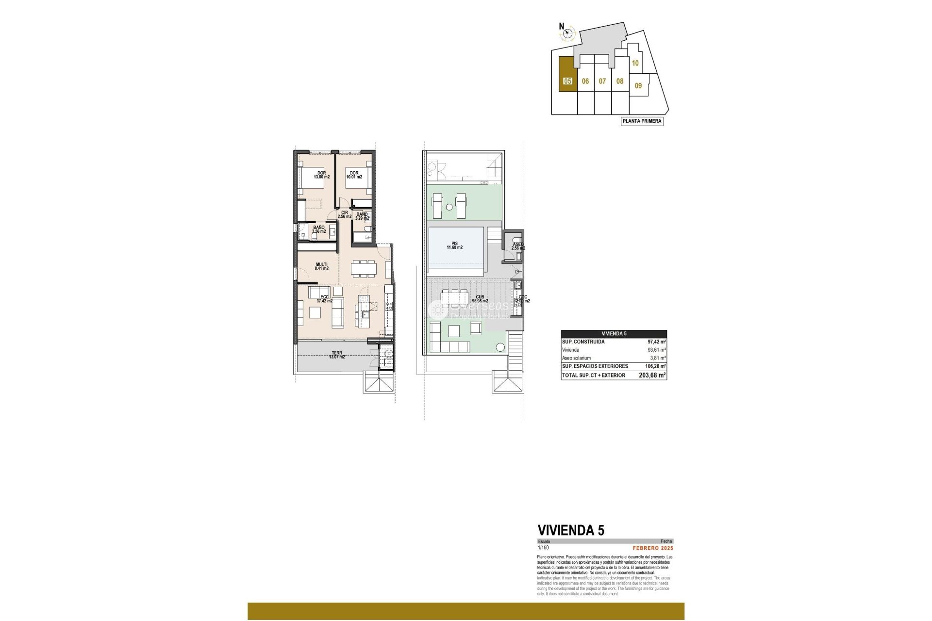 Nieuwbouw Woningen - Bungalow -
Pilar de la Horadada - parques de Andromeda