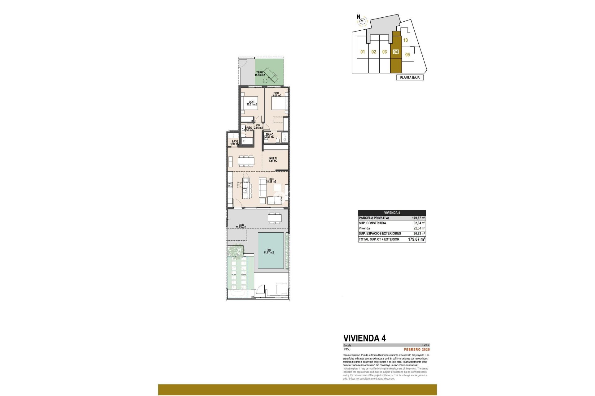 Nieuwbouw Woningen - Bungalow -
Pilar de la Horadada - parques de Andromeda