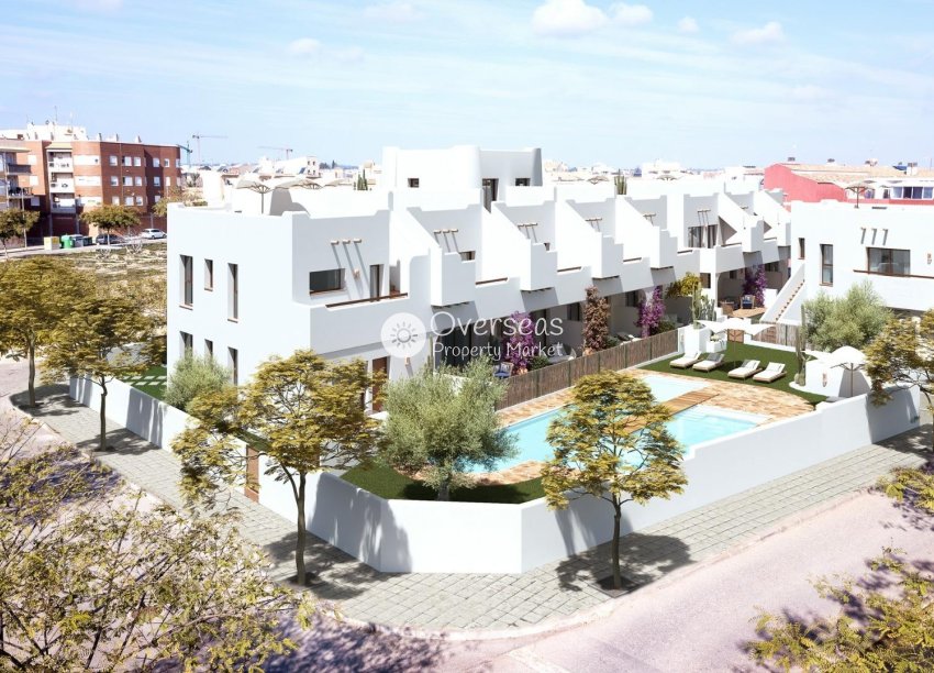 Nieuwbouw Woningen - Bungalow -
Pilar de la Horadada - pueblo