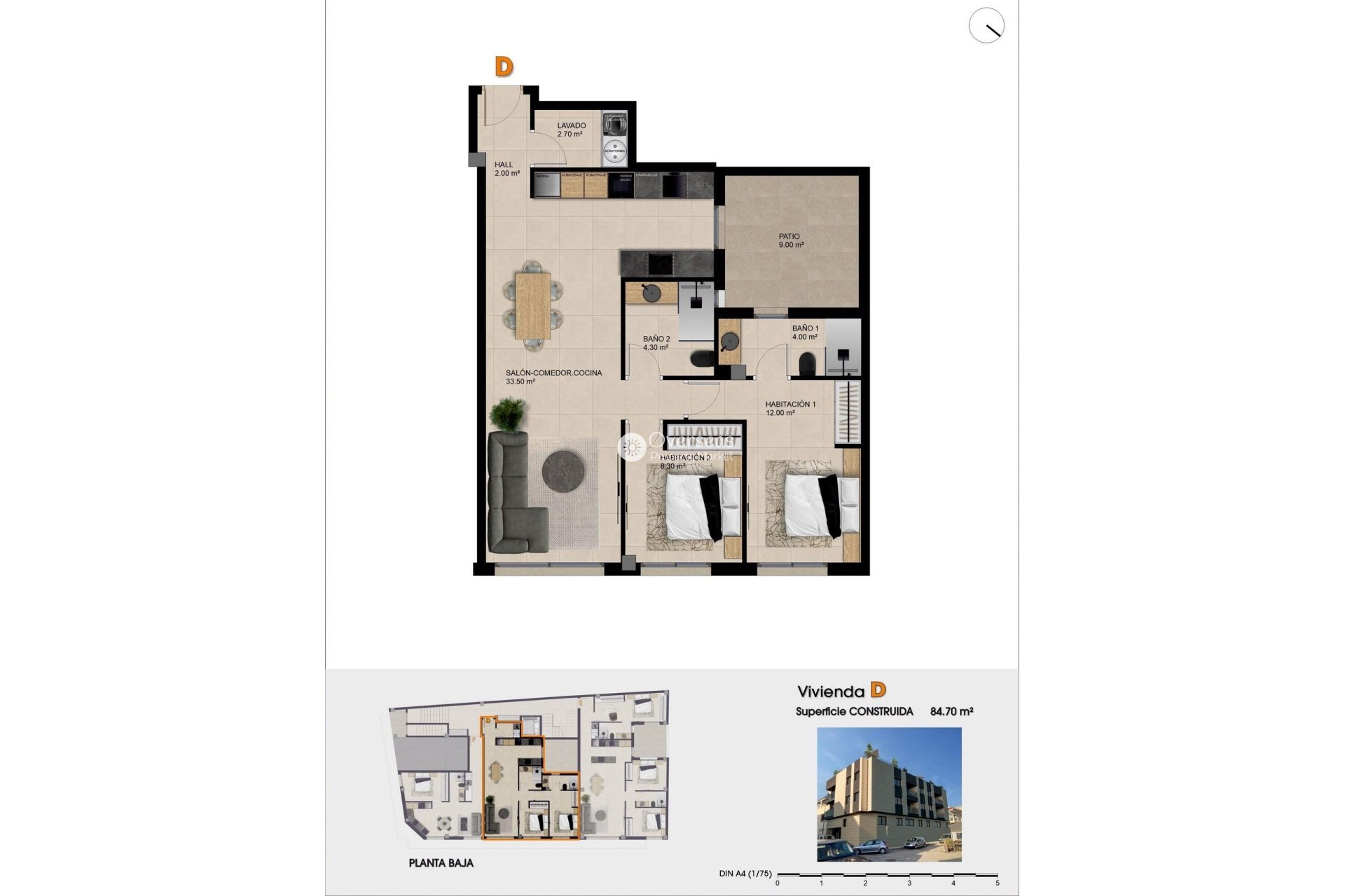 Nieuwbouw Woningen - Ground floor apartment -
Catral