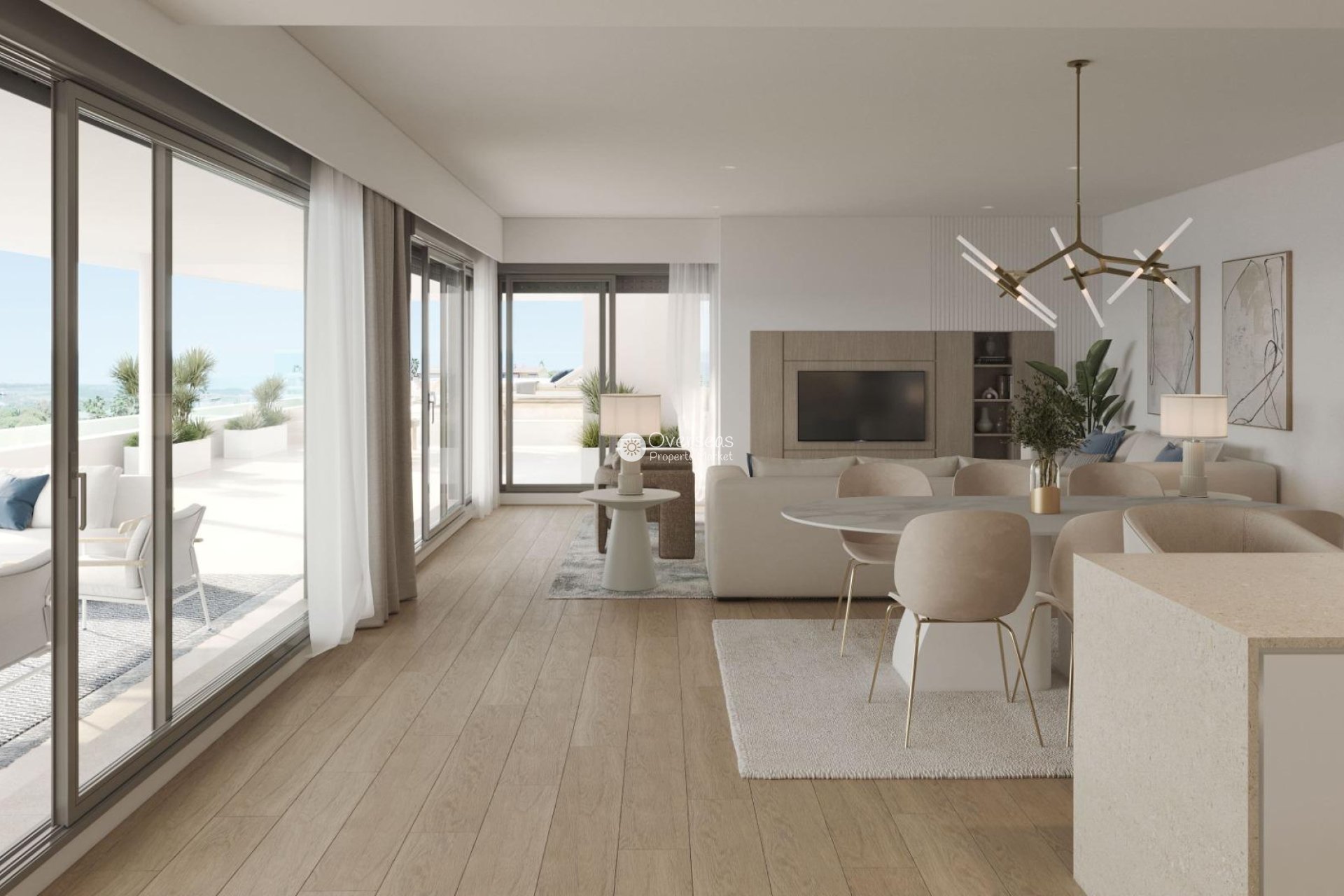 Nieuwbouw Woningen - Ground floor apartment -
Estepona