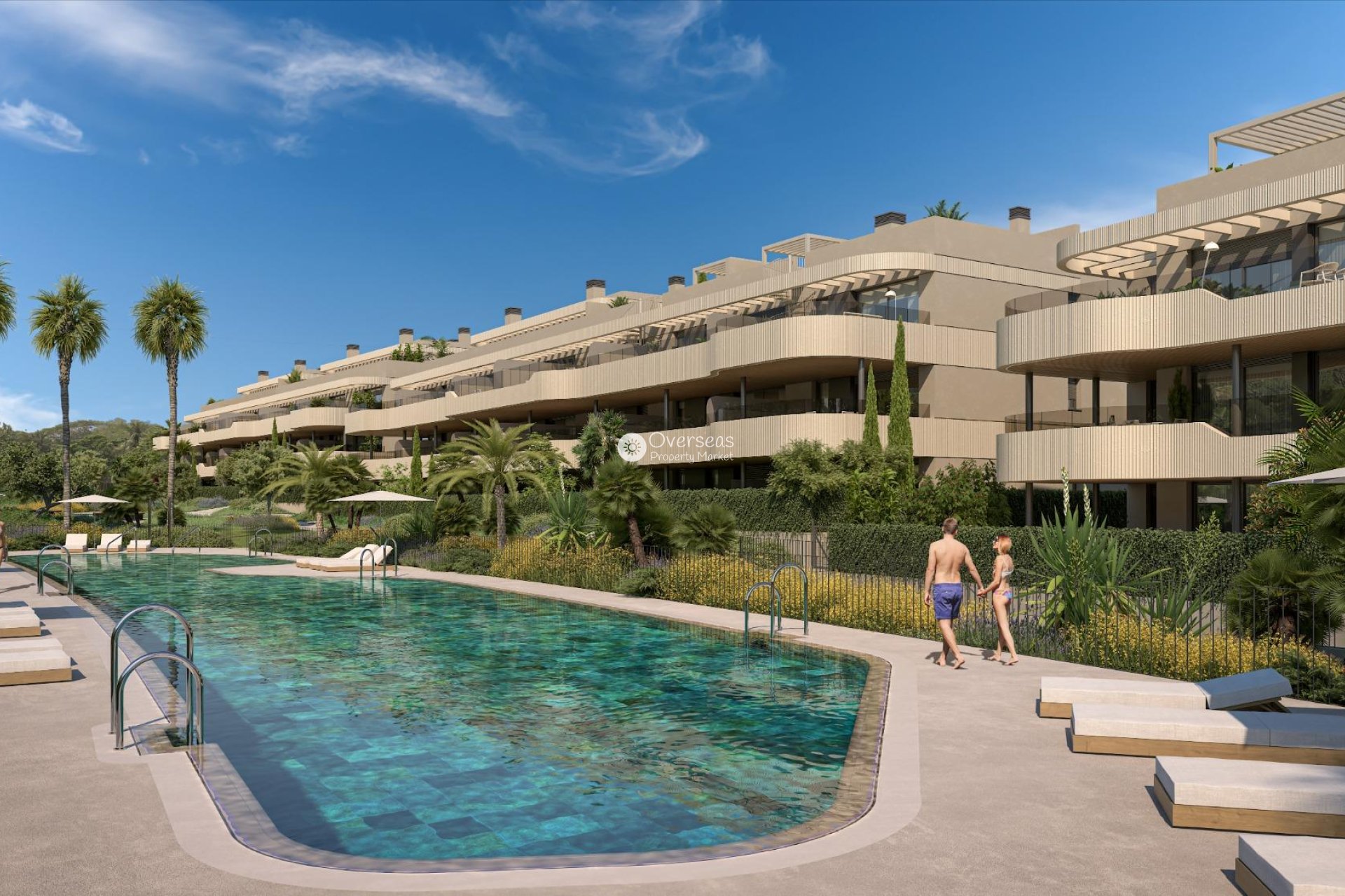 Nieuwbouw Woningen - Ground floor apartment -
Estepona
