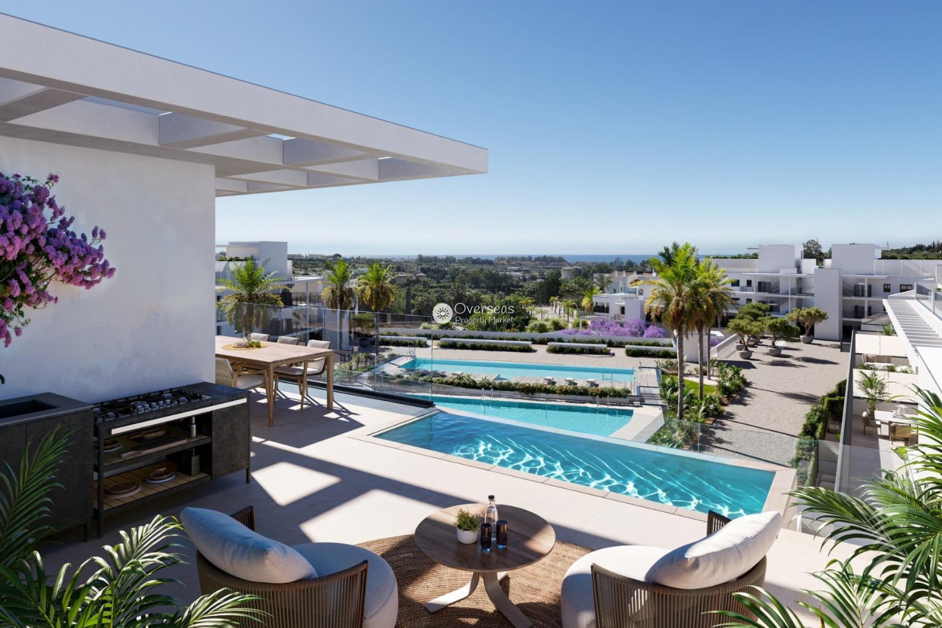 Nieuwbouw Woningen - Ground floor apartment -
Estepona