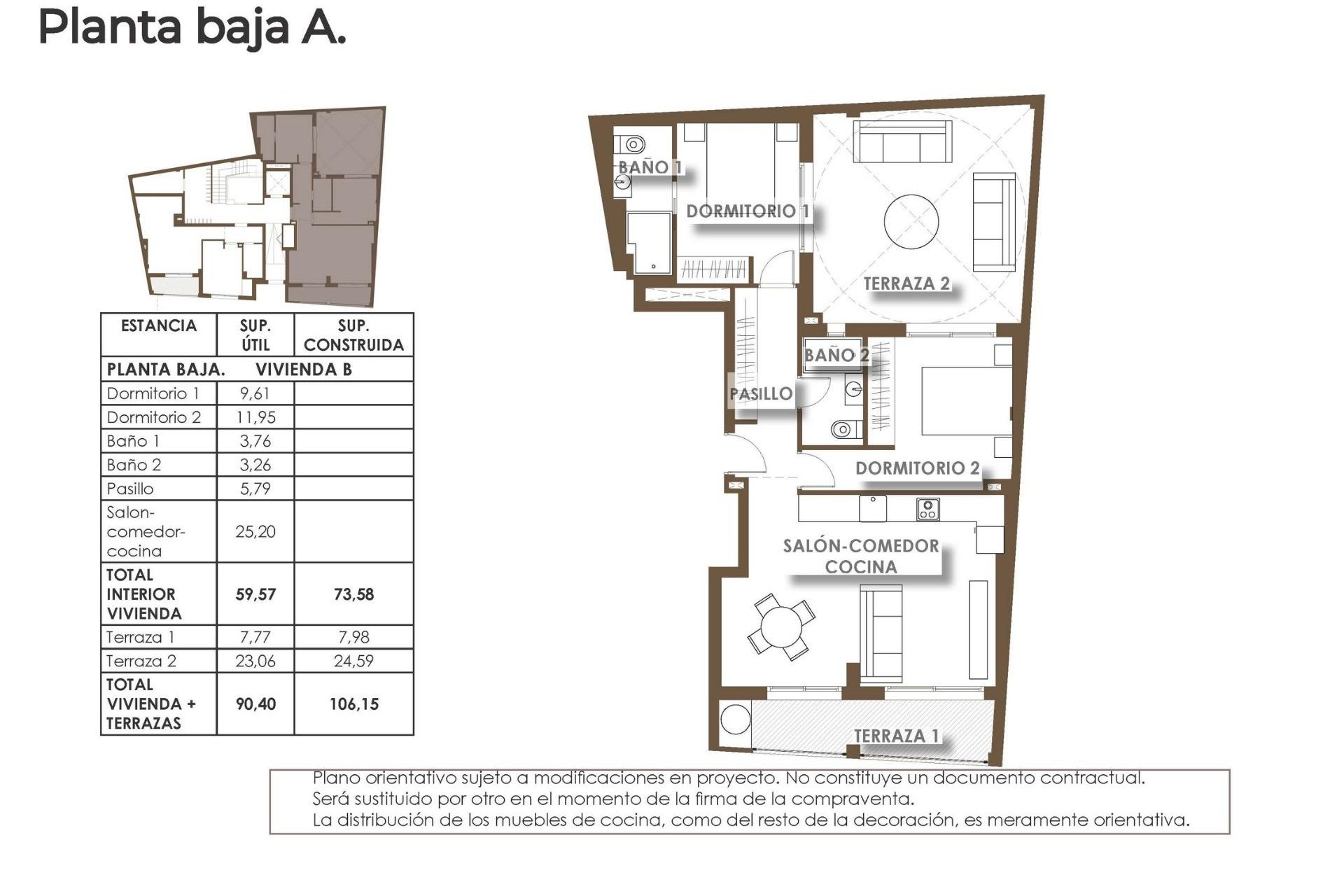Nieuwbouw Woningen - Ground floor apartment -
Torrevieja