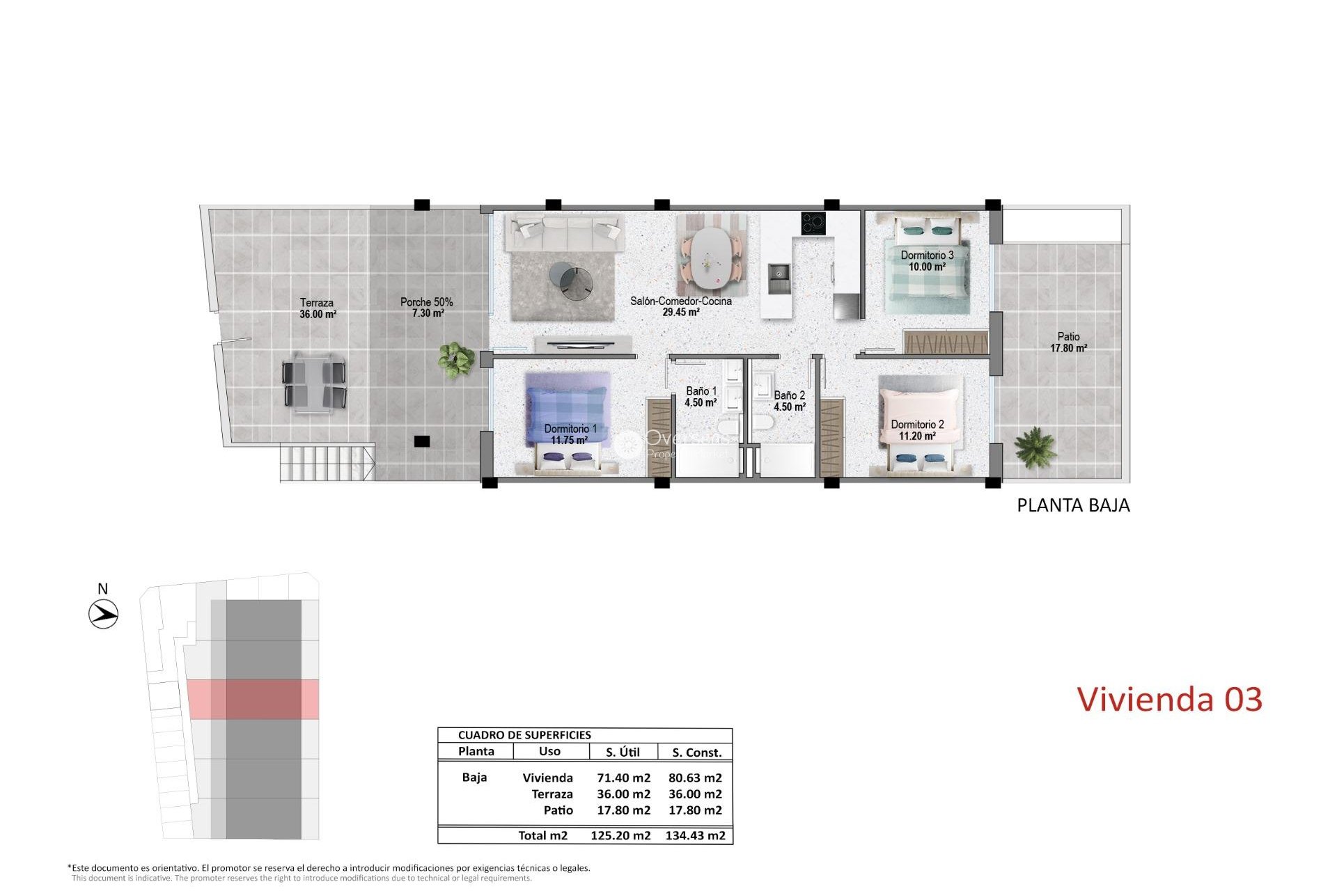 Nieuwbouw Woningen - Ground Floor Bungalow -
Pilar de La Horadada