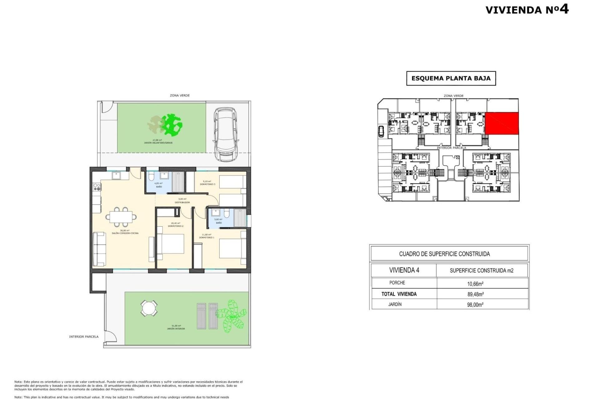 Nieuwbouw Woningen - Ground Floor Bungalow -
Pilar de La Horadada
