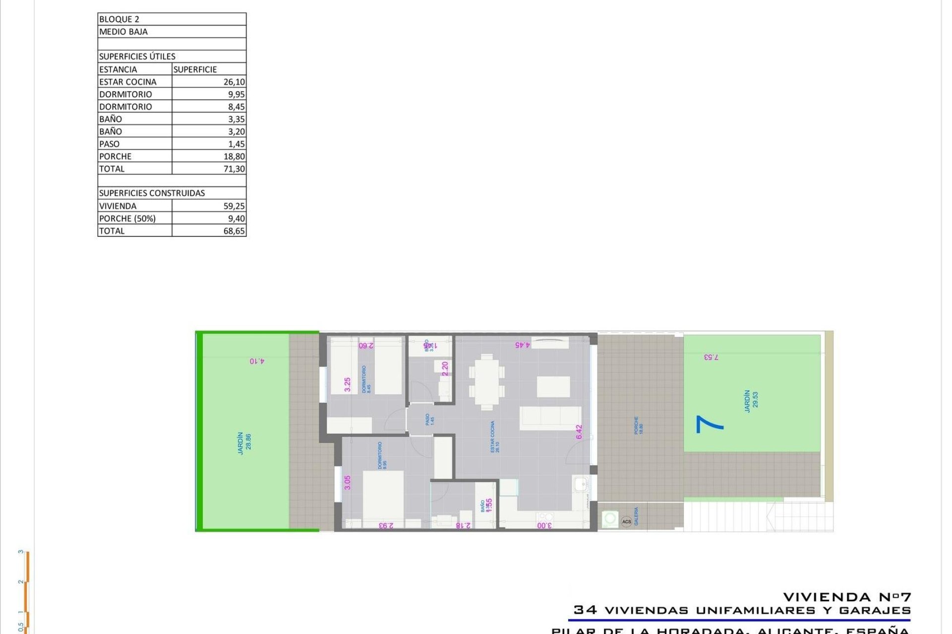 Nieuwbouw Woningen - Ground Floor Bungalow -
Pilar de La Horadada