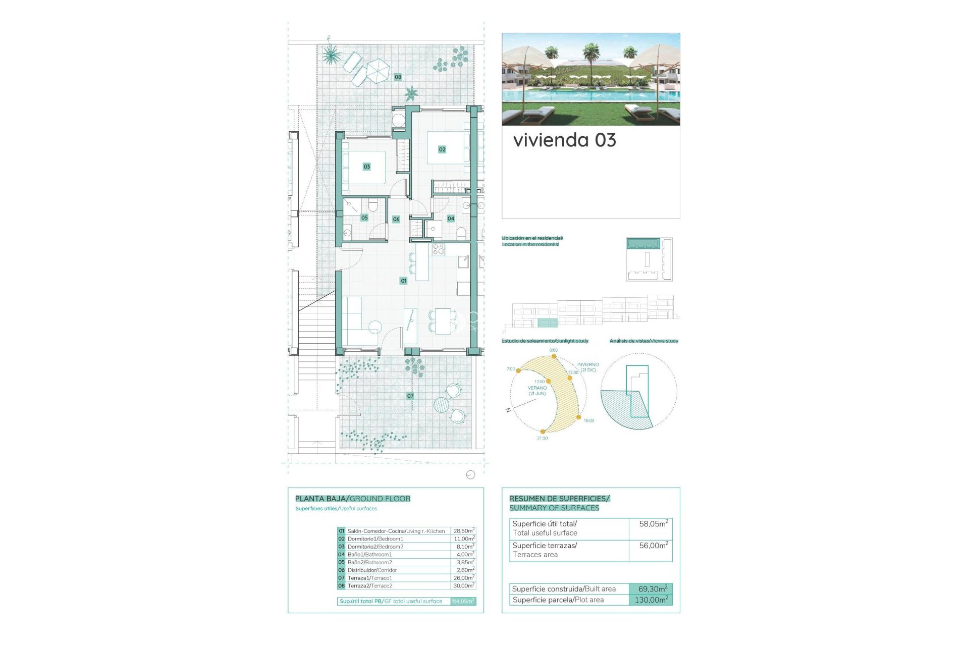 Nieuwbouw Woningen - Ground Floor Bungalow -
Torrevieja