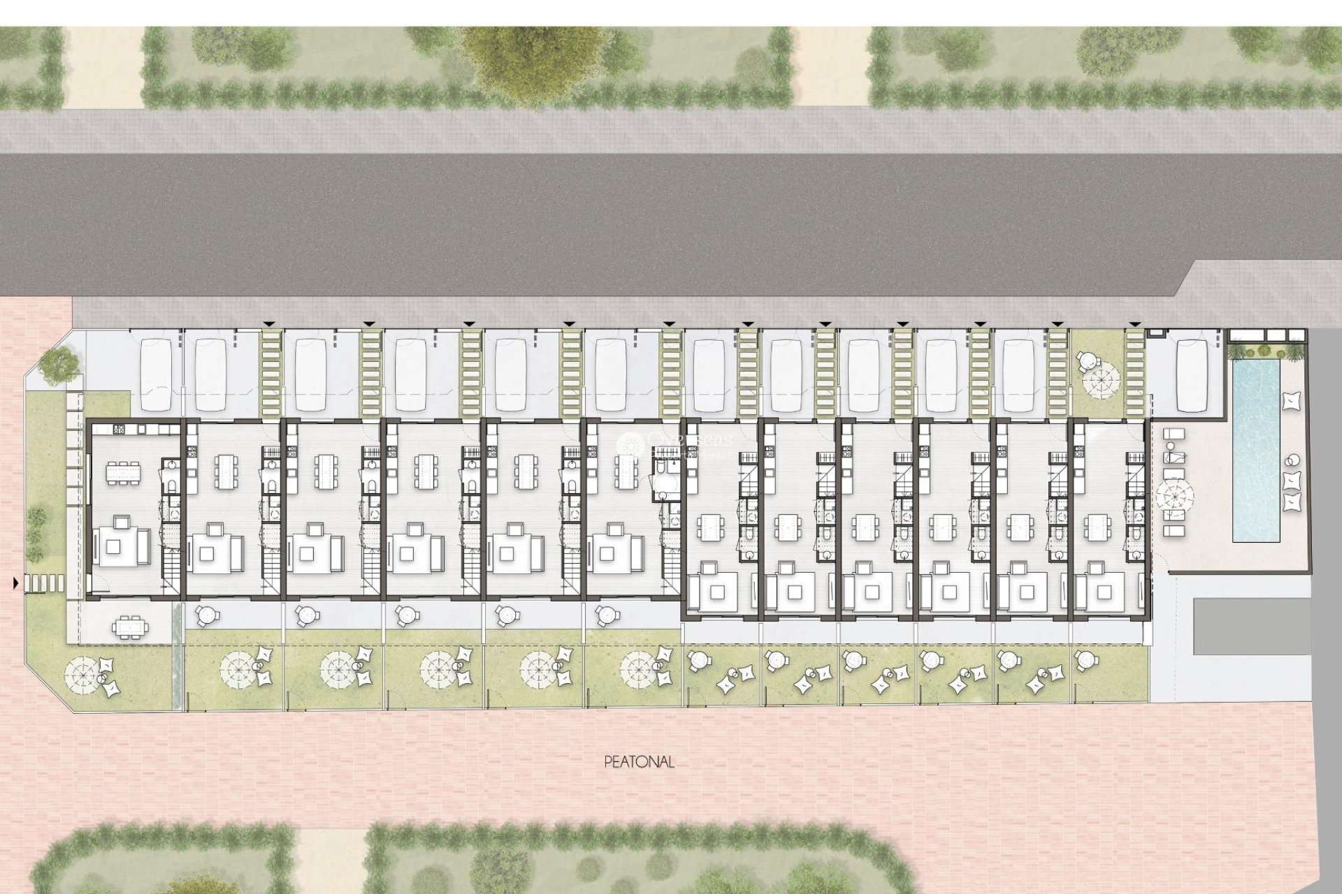 Nieuwbouw Woningen - Herenhuis -
Pilar de la Horadada - pueblo