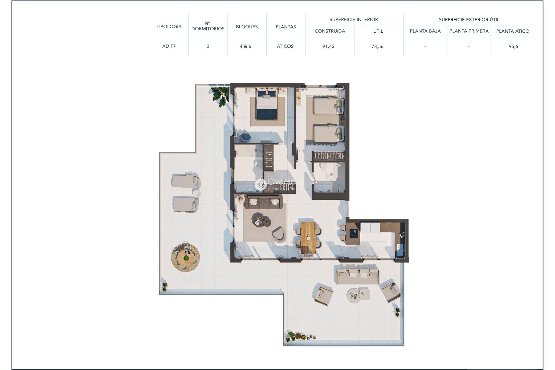Nieuwbouw Woningen - Penthouse -
Casares