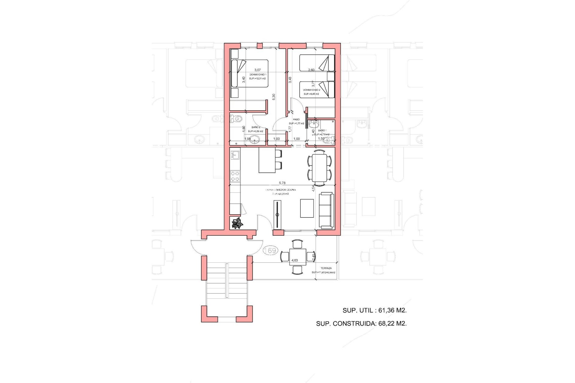Nieuwbouw Woningen - Penthouse -
Fuente Álamo