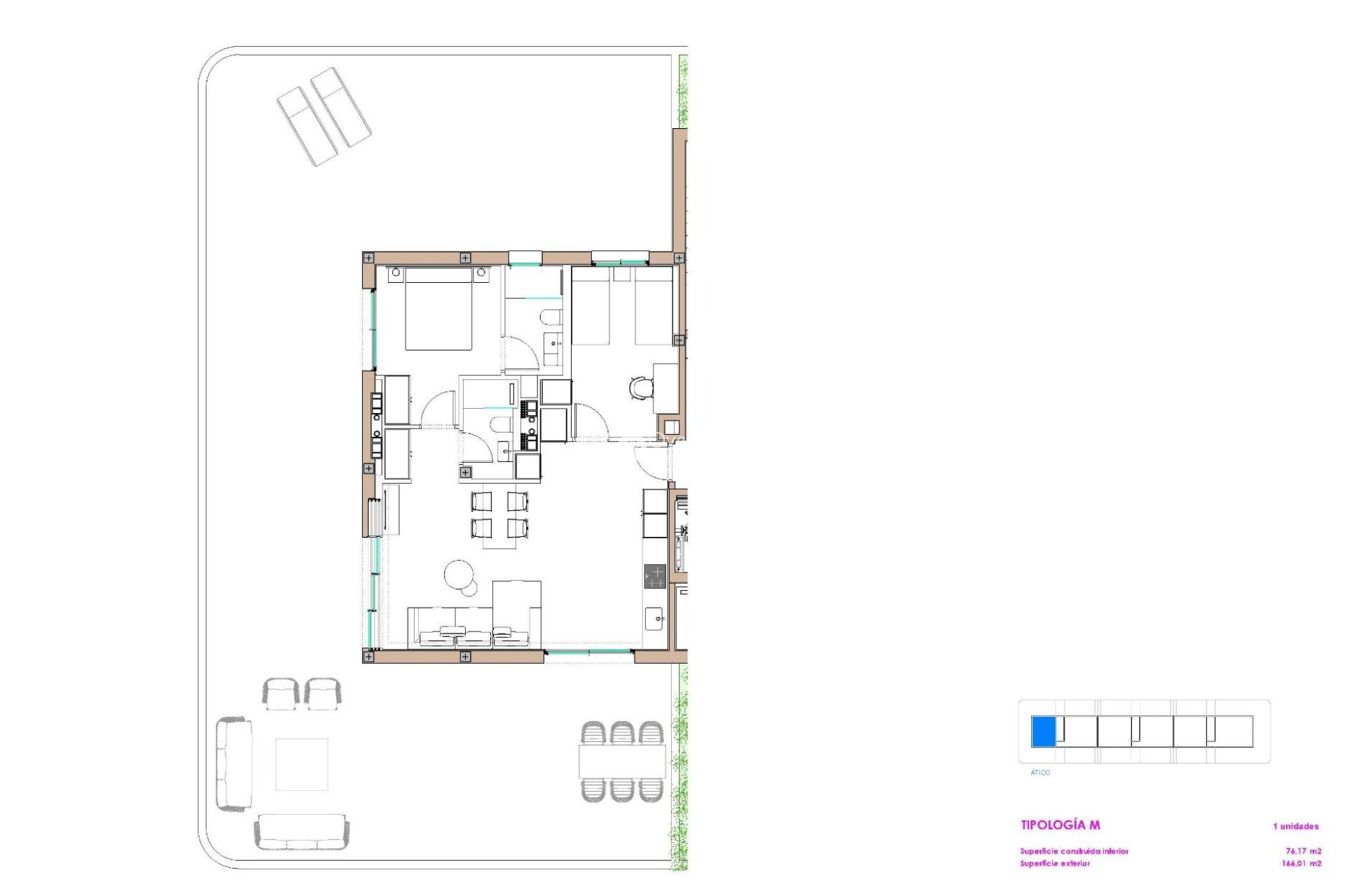 Nieuwbouw Woningen - Penthouse -
Moncofa