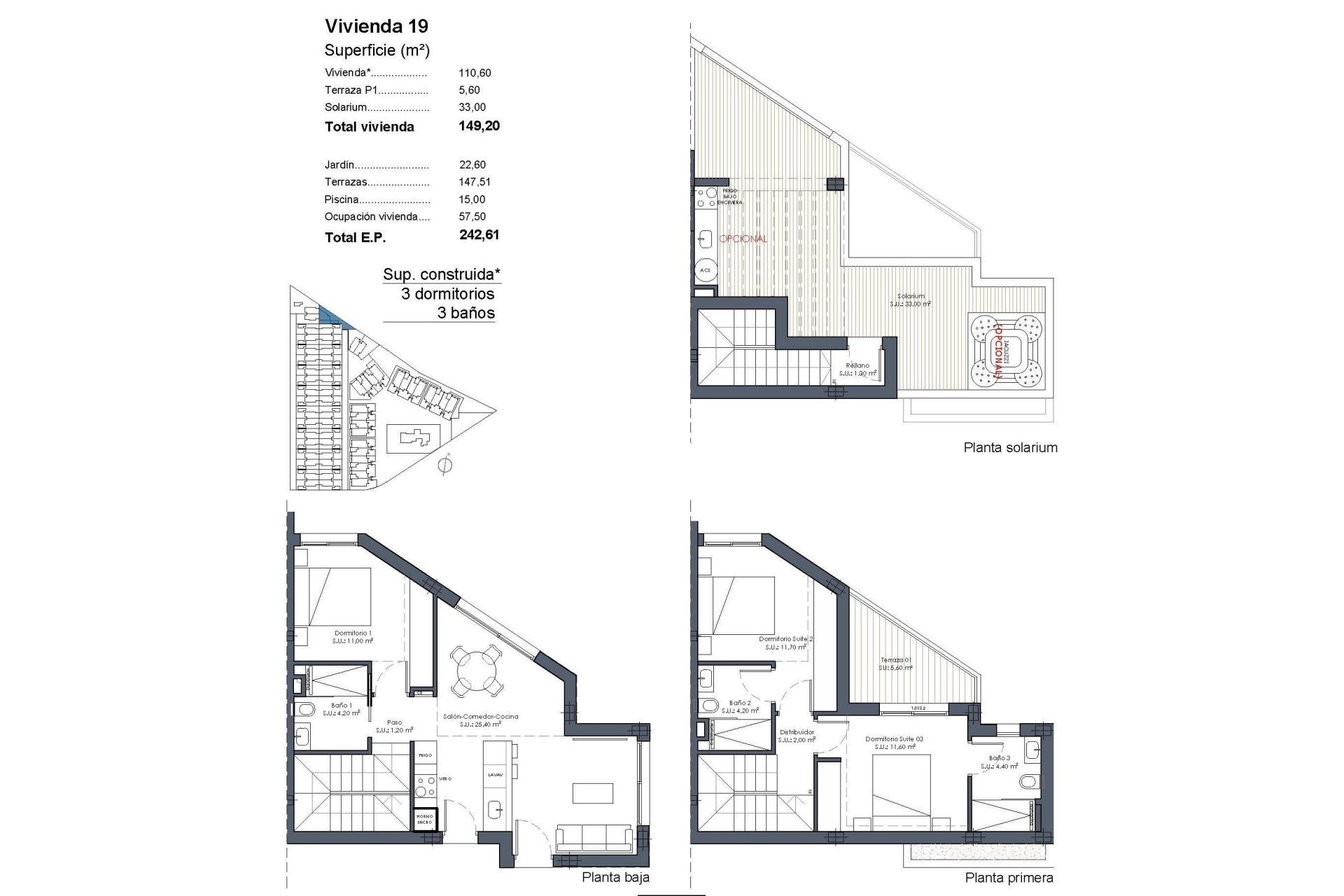 Nieuwbouw Woningen - Semidetached -
Los Alcazares