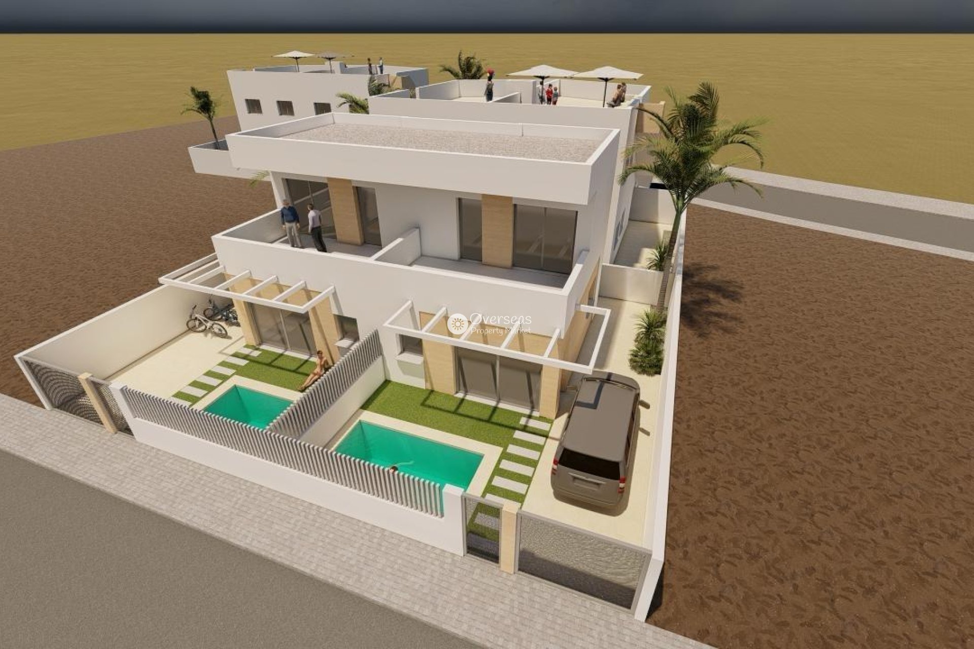Nieuwbouw Woningen - Semidetached -
Puerto de Mazarron
