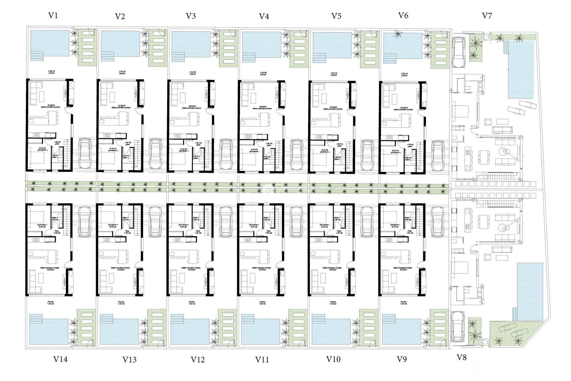 Nieuwbouw Woningen - Villa -
San Javier - Parque de los leones