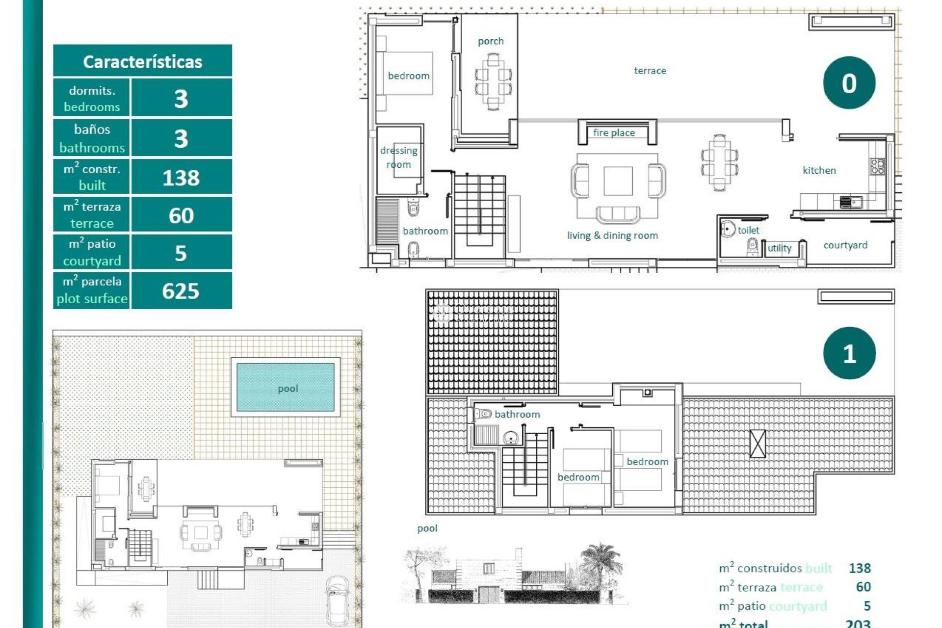 Nieuwbouw Woningen - Villa -
Sucina