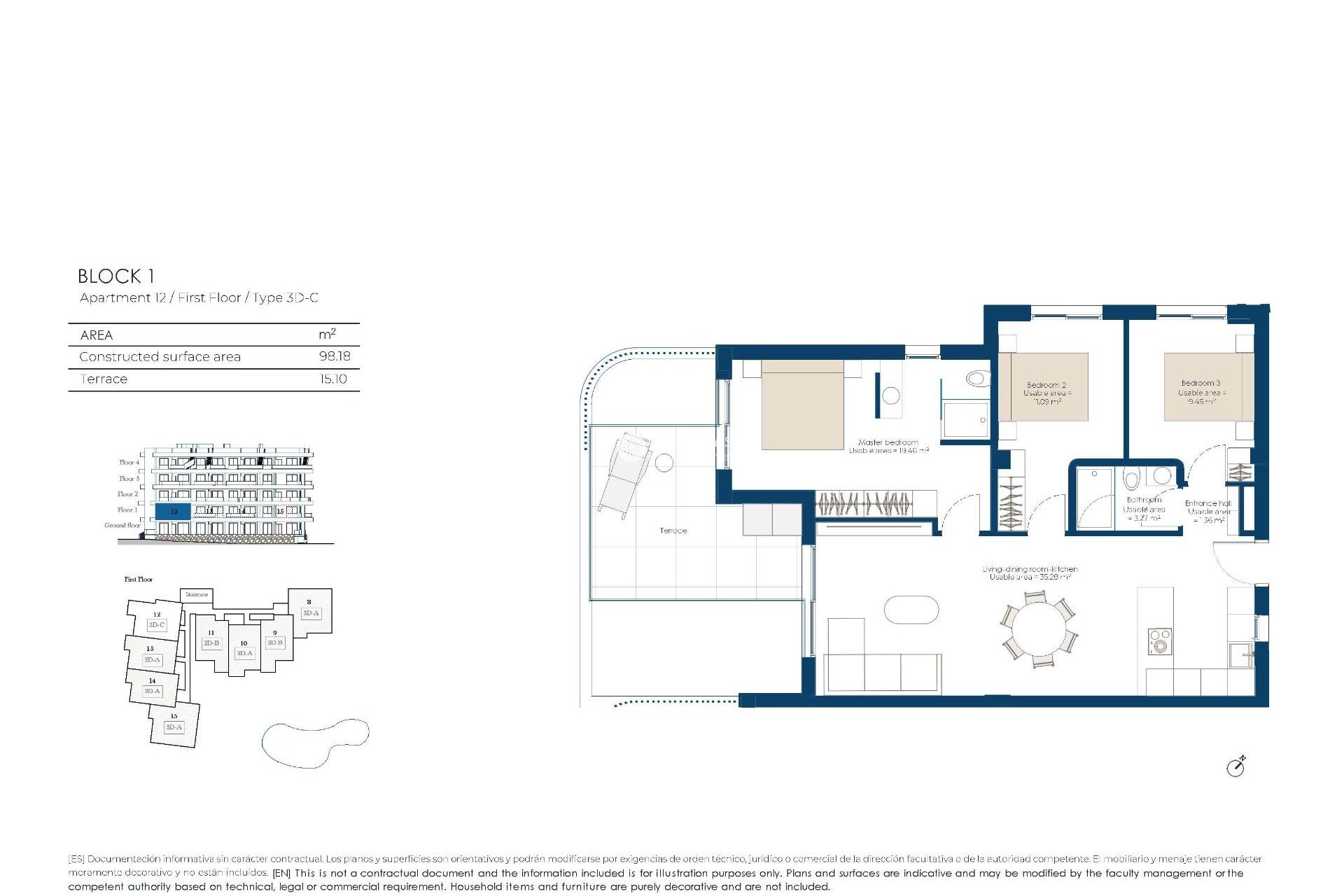 Nouvelle construction - Appartement -
Baños y Mendigo