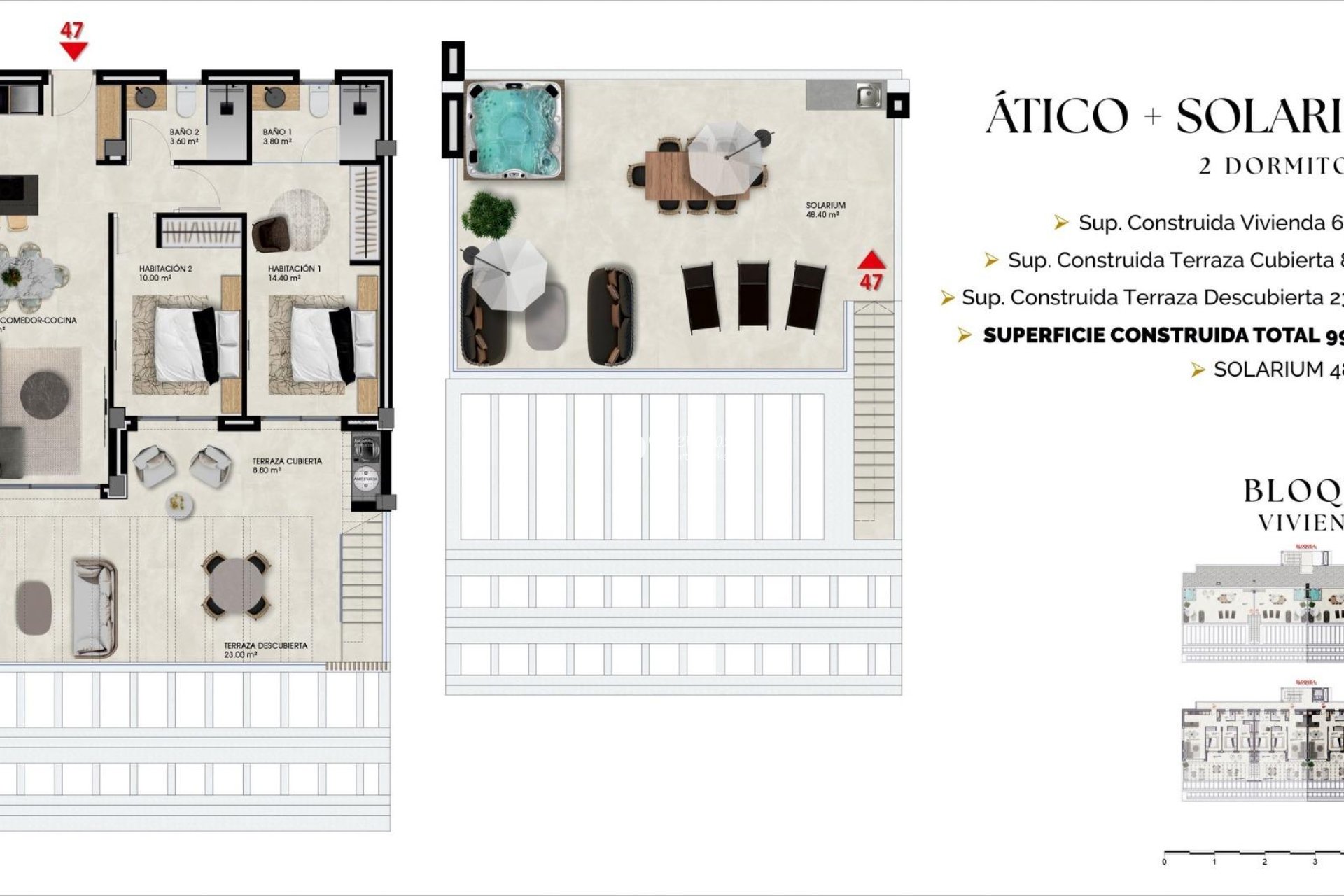 Nouvelle construction - Attique -
Finestrat