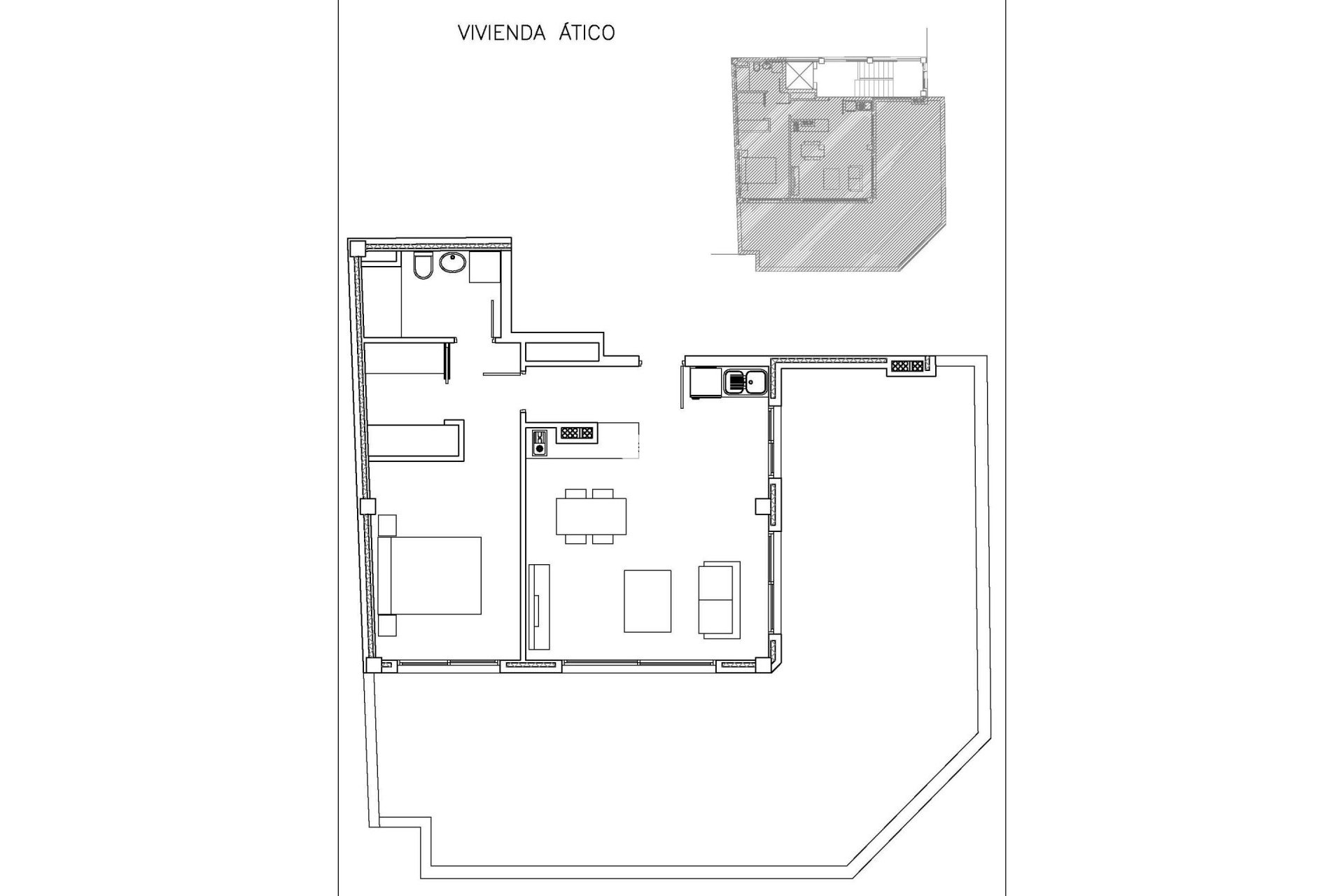 Nouvelle construction - Attique -
Guardamar del Segura