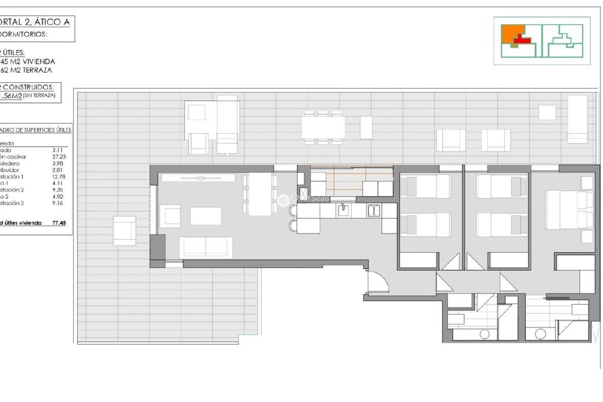 Nouvelle construction - Attique -
Jávea Xàbia