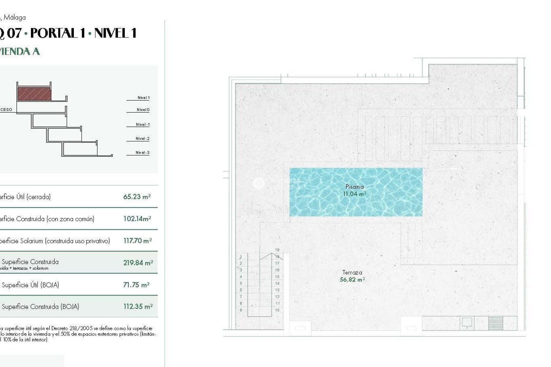 Nouvelle construction - Attique -
Mijas