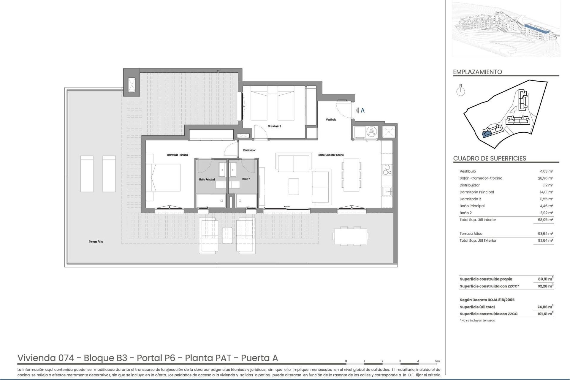 Nouvelle construction - Attique -
Mijas