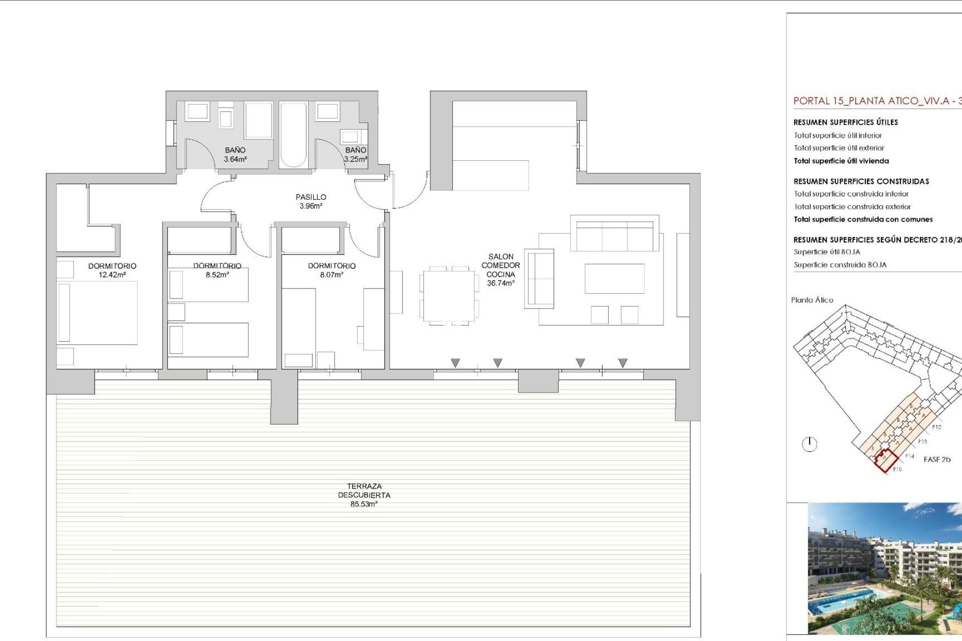 Nouvelle construction - Attique -
Mijas