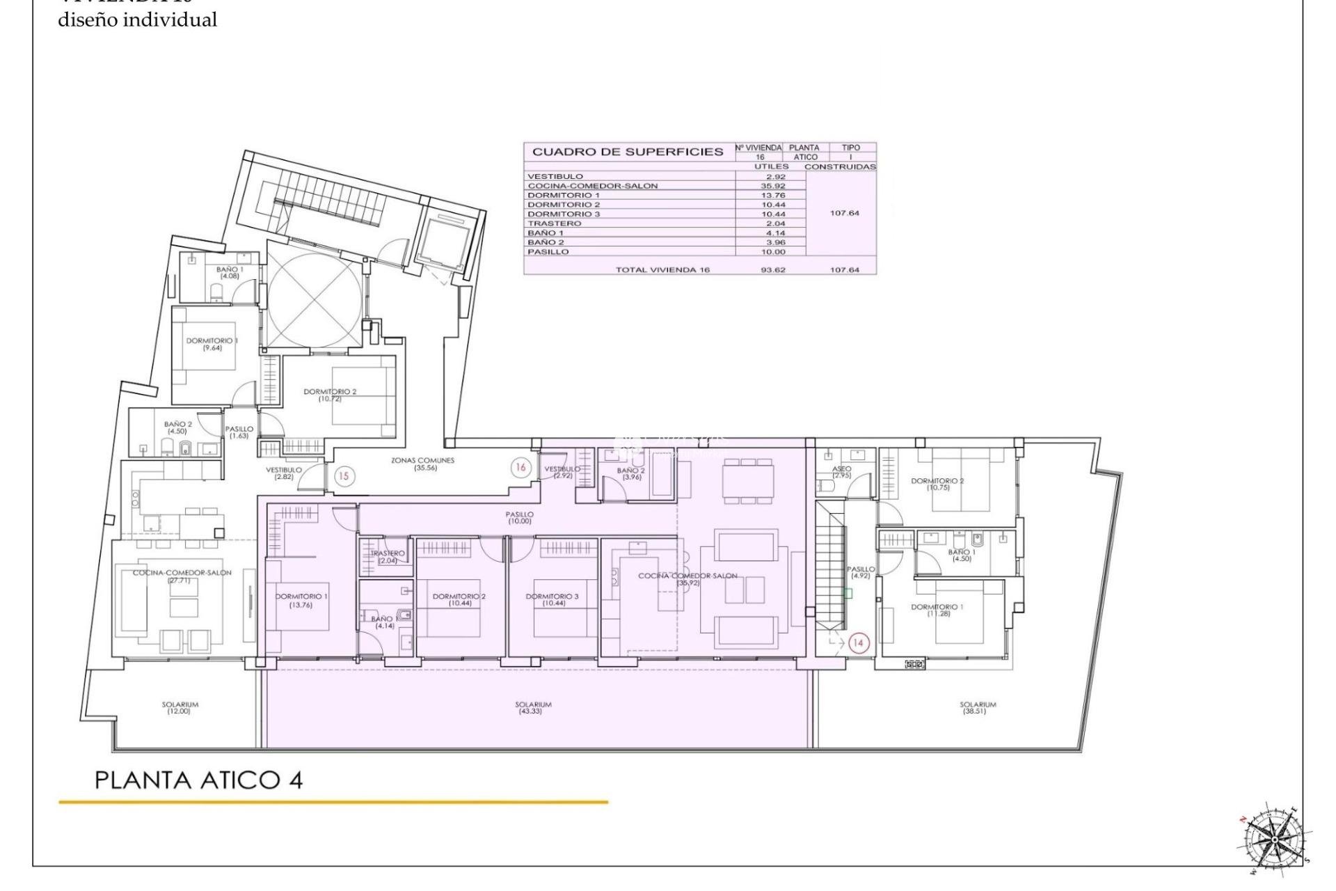 Nouvelle construction - Attique -
Torrevieja - Playa del Cura
