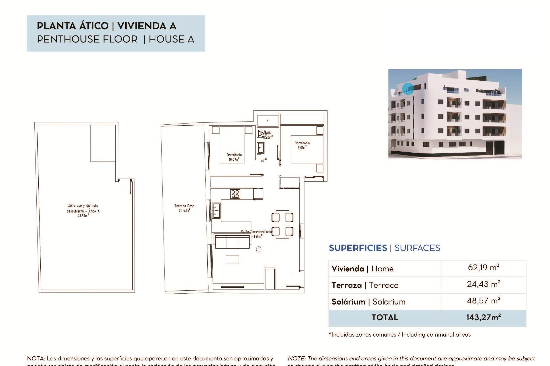 Nouvelle construction - Attique -
Torrevieja