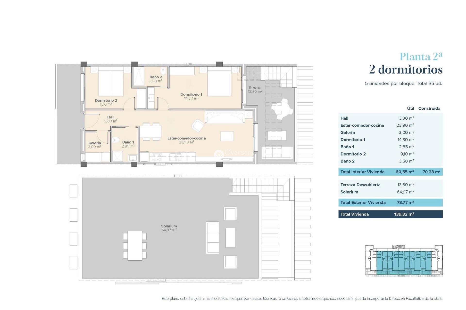 Nouvelle construction - Attique -
Vera
