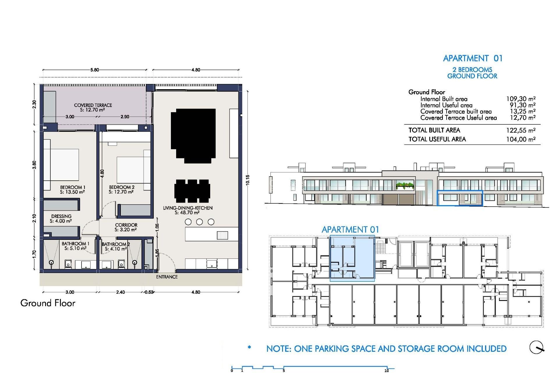 Nouvelle construction - Ground floor apartment -
Marbella