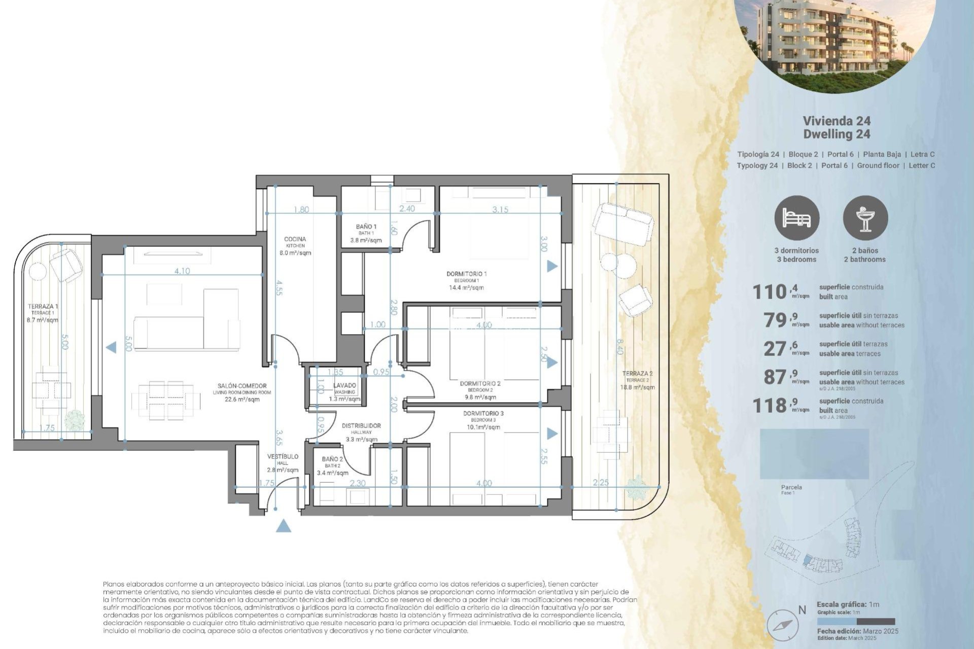 Nouvelle construction - Ground floor apartment -
Mijas