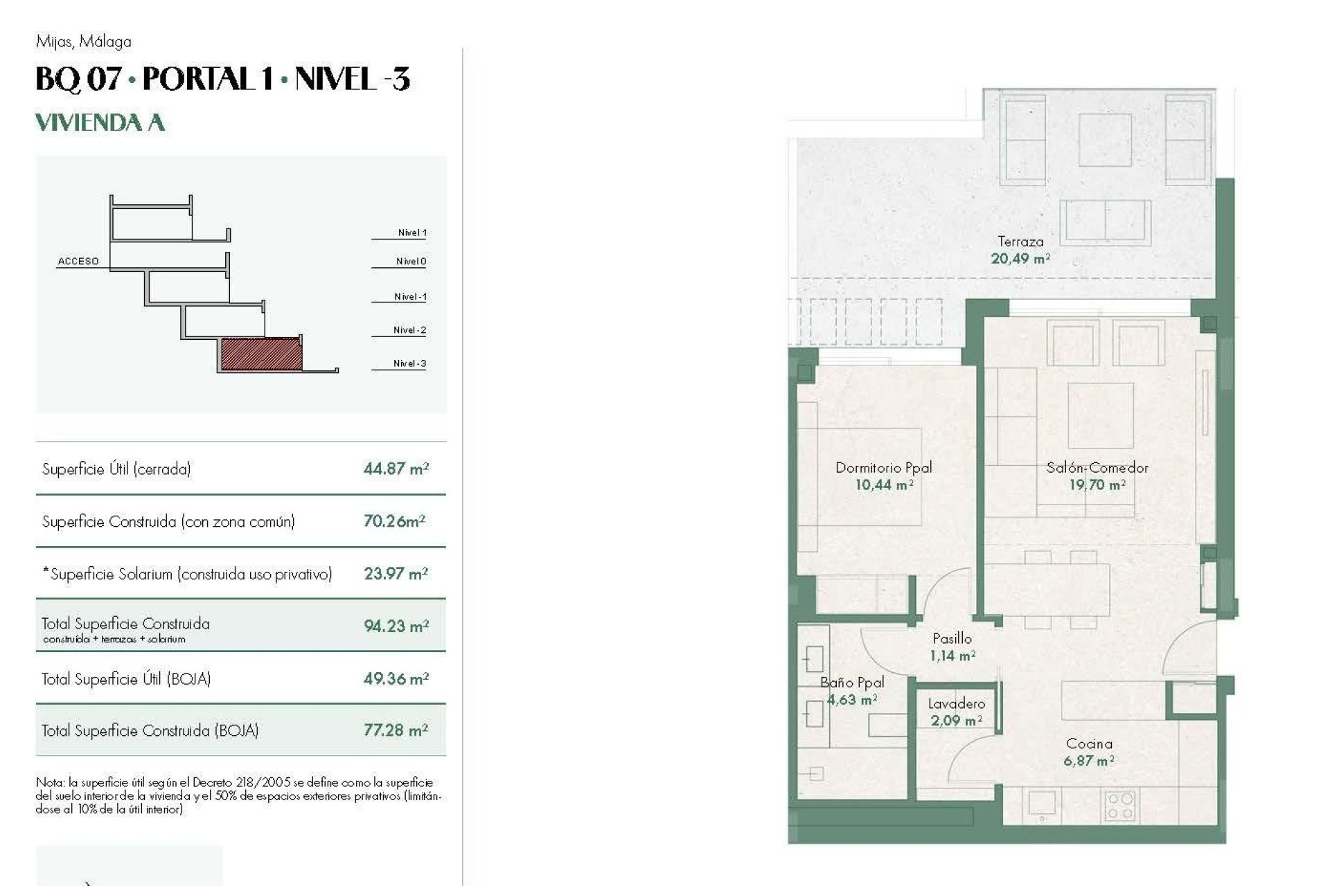Nouvelle construction - Ground floor apartment -
Mijas