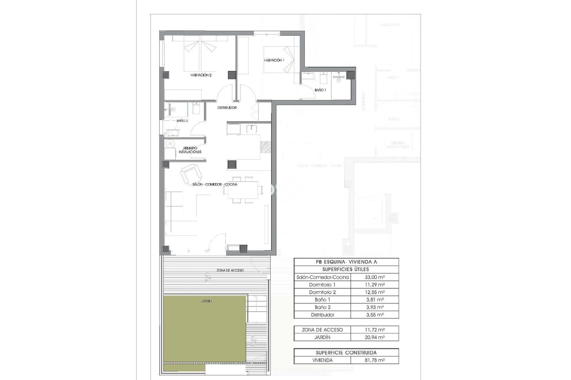 Nouvelle construction - Ground floor apartment -
Villajoyosa