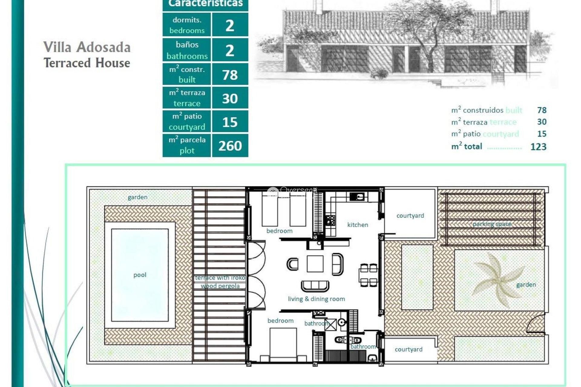 Nouvelle construction - Maison de ville -
Sucina - Peraleja Golf