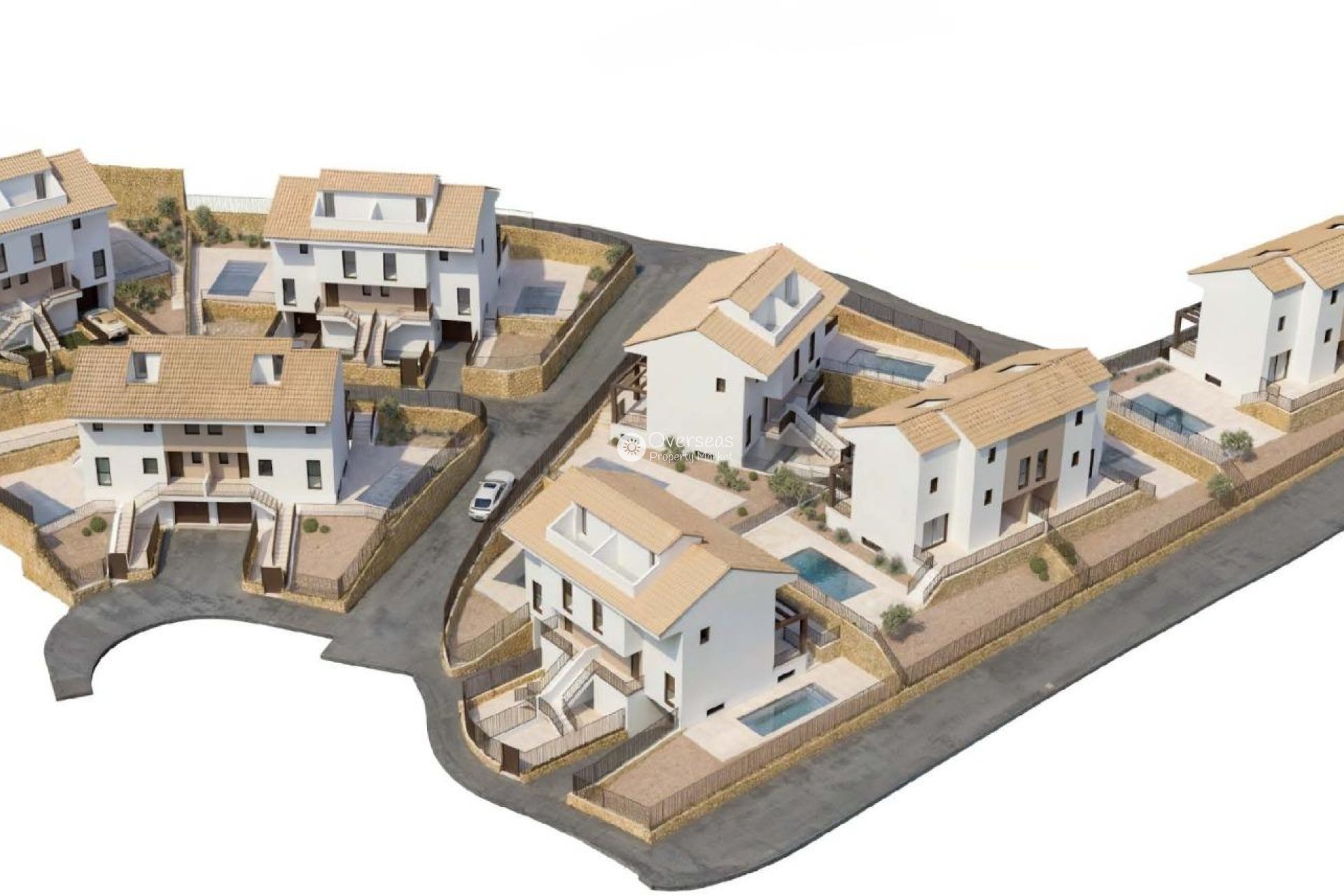 Nouvelle construction - Semidetached -
la Nucia