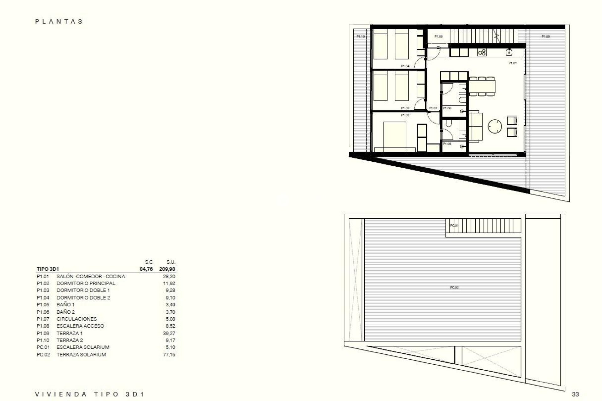 Nouvelle construction - Top Floor Bungalow -
Torrevieja