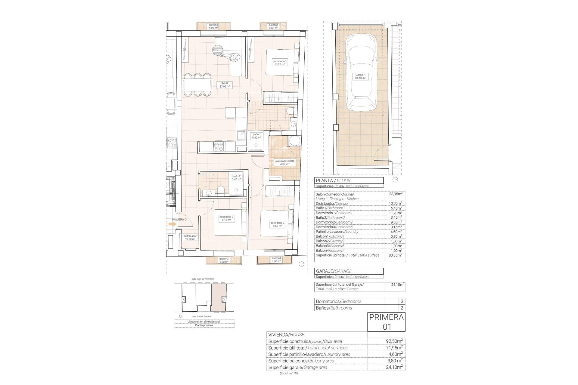 Nowy budynek - Apartment -
Hondón de las Nieves - Pueblo