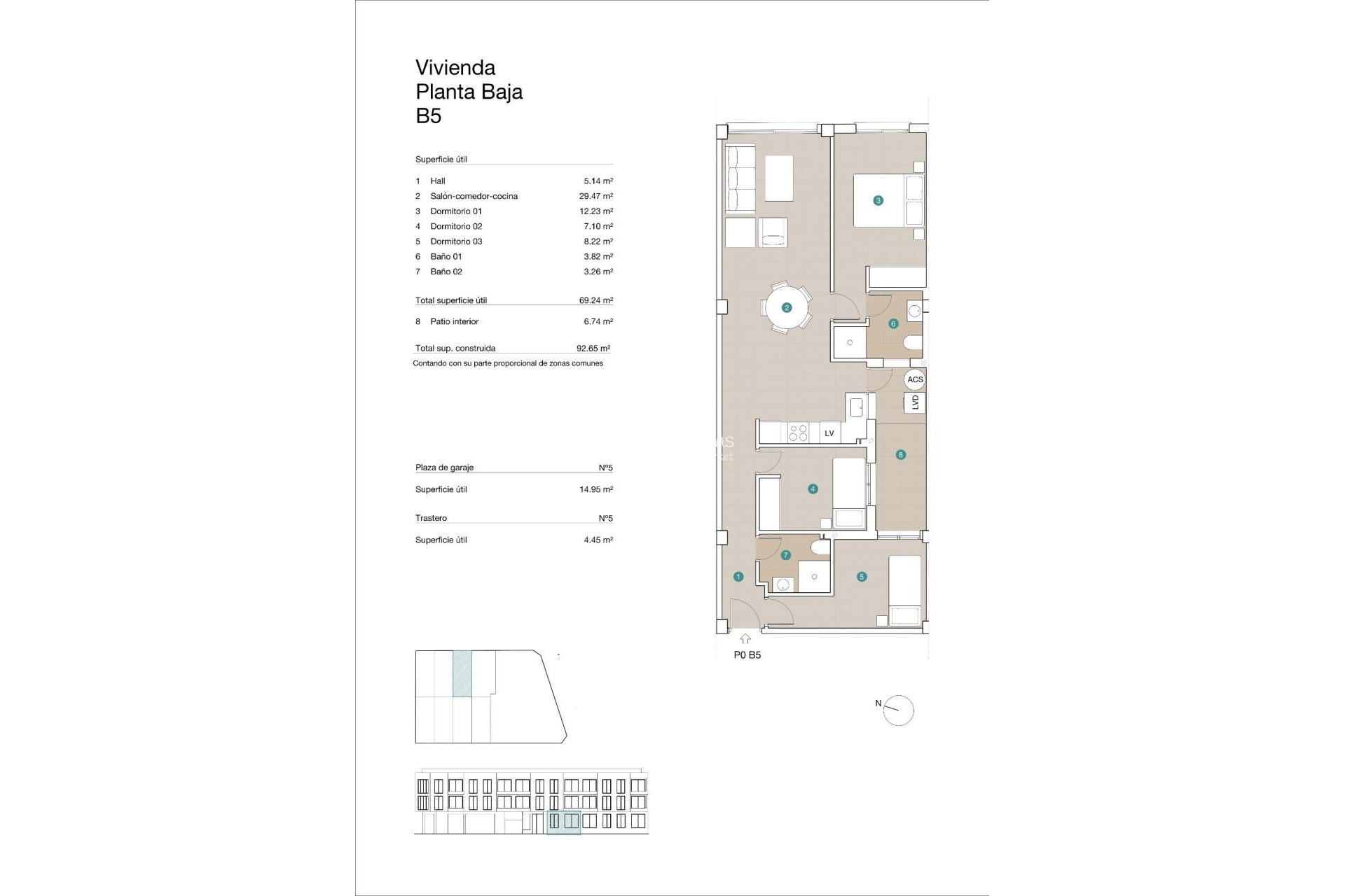 Nowy budynek - Apartment -
Jacarilla - pueblo