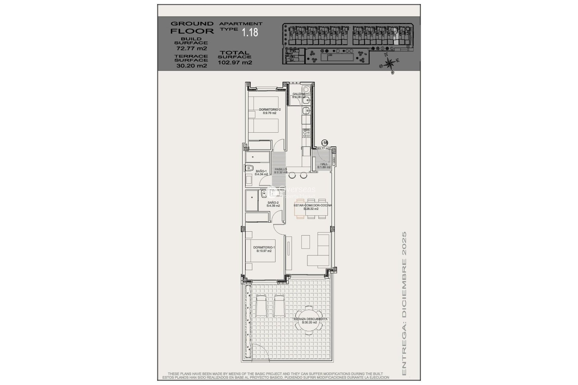 Nowy budynek - Bungalow -
Torrevieja - Altos del Sol